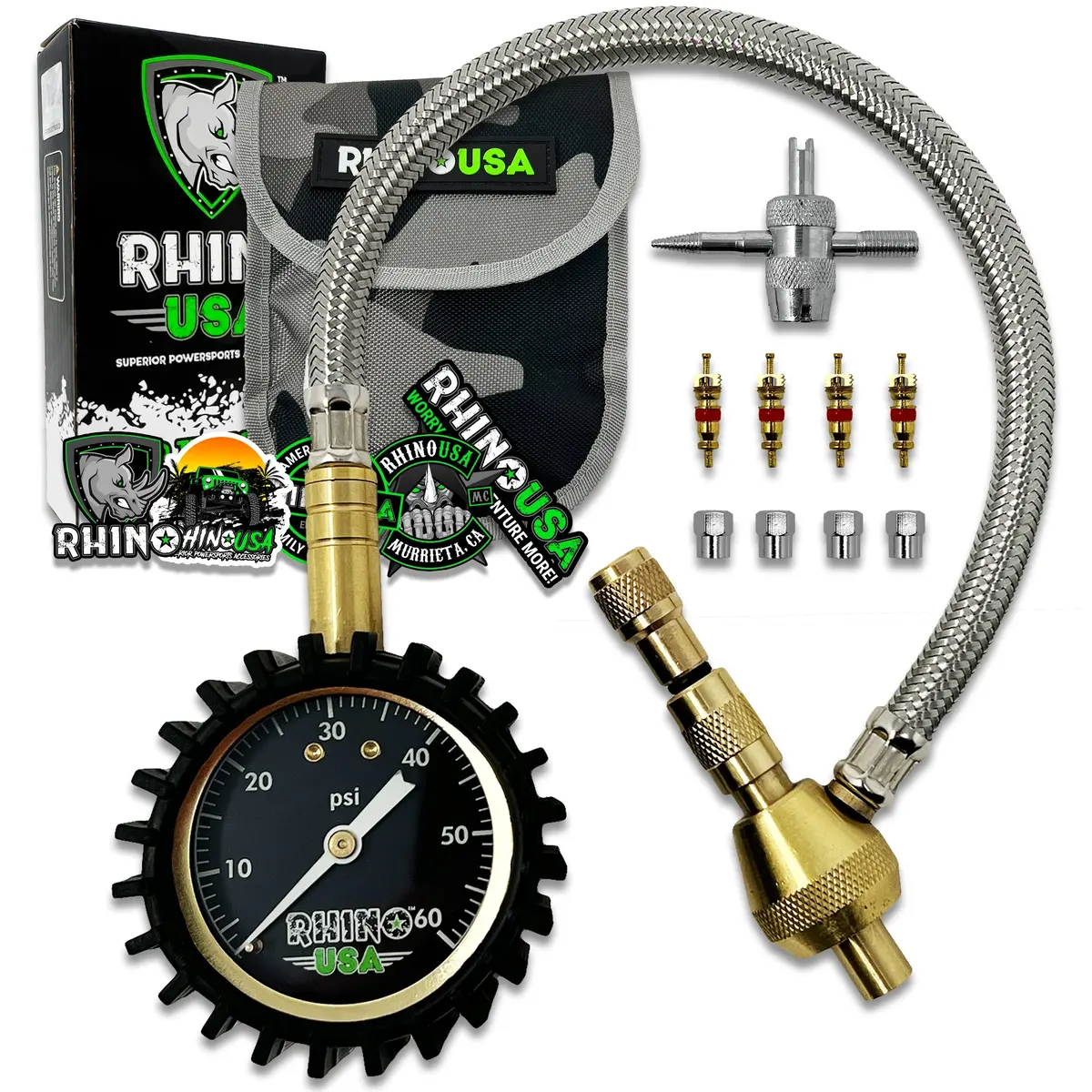 60 Psi Tire Deflator Gauge 1