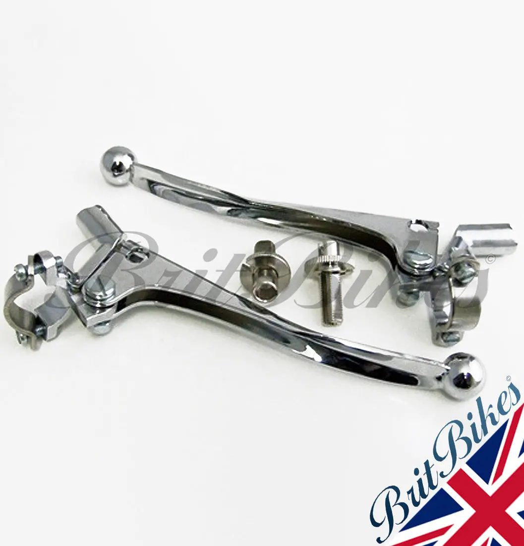 Doherty Type 219 7/8" Bsa Clutch & Brake Lever Set Ball - Premium Quality 1