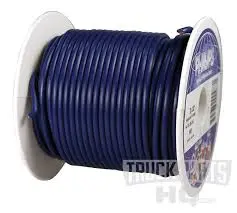 2-122 Wire 14Ga Blue 100' 1