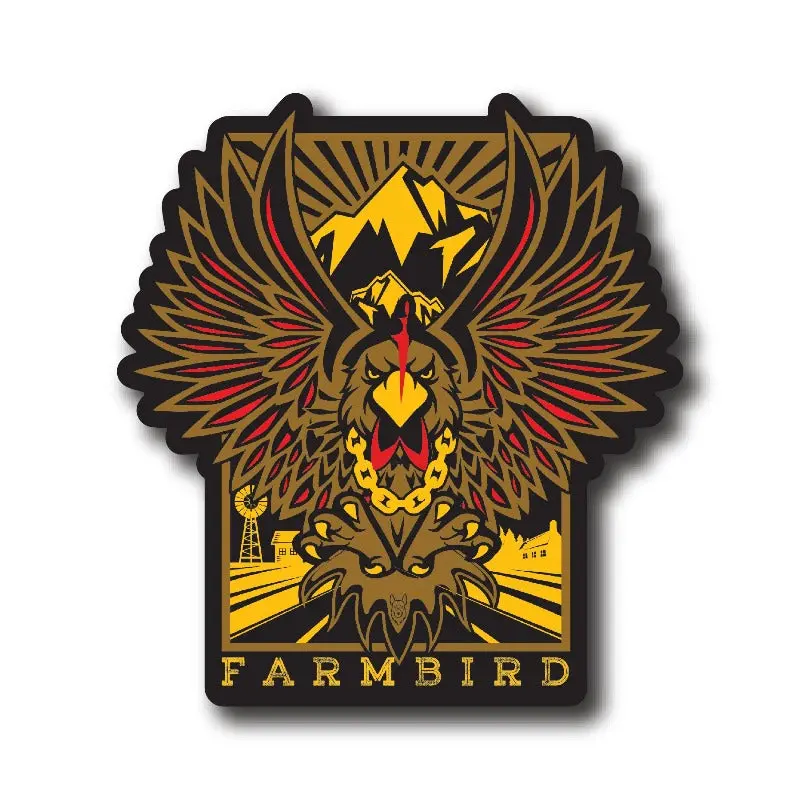 Farmbird Crest - Sticker 1