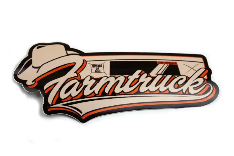 Farmtruck Classic Logo Sticker 1