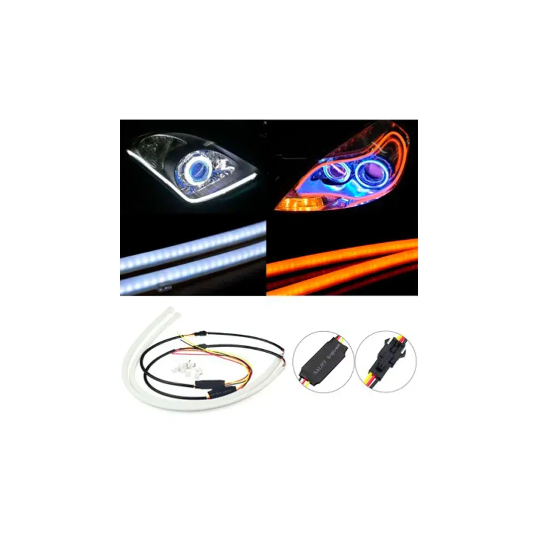 Luz Led Flexible Blanca- Amarilla 1