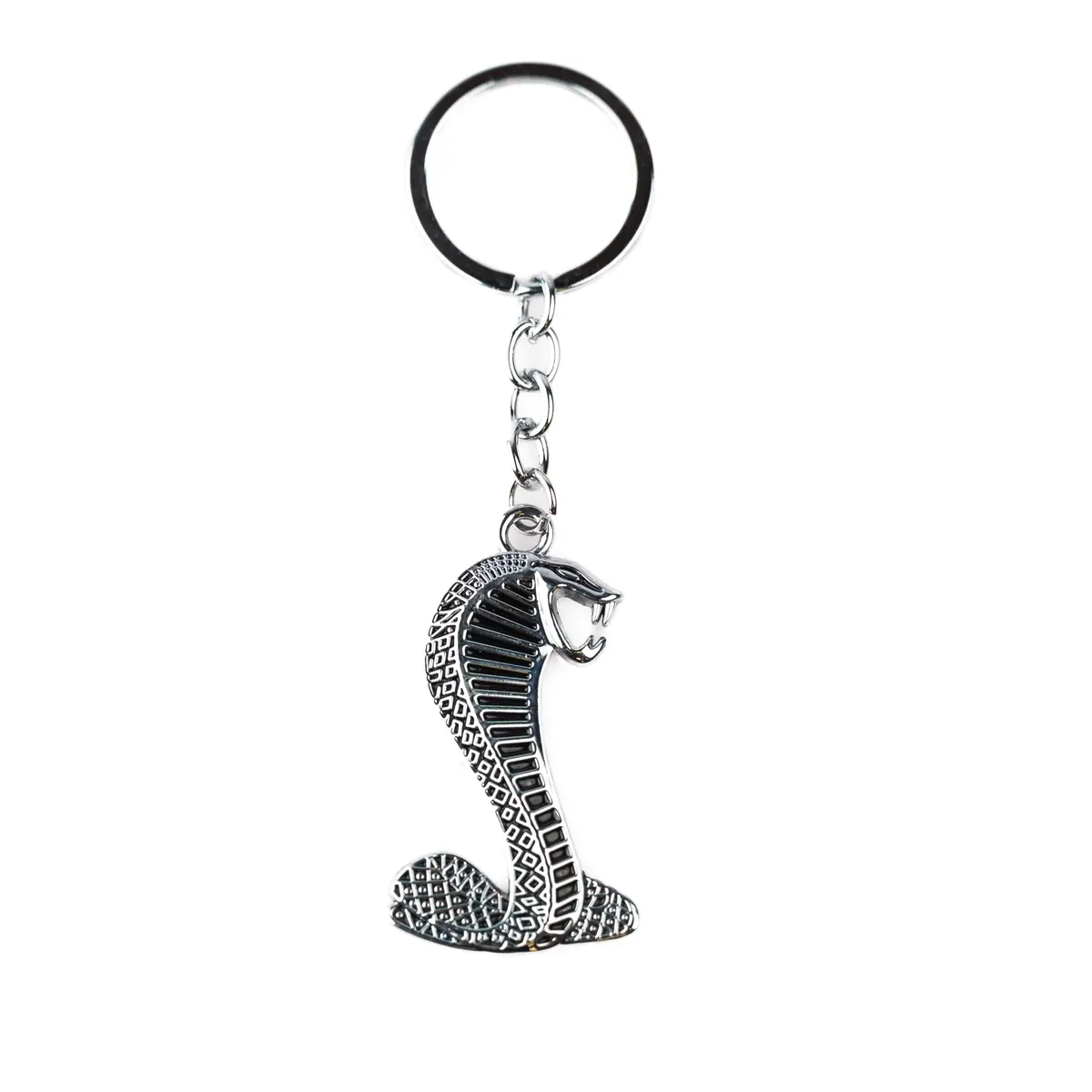 Metal Cobra Keychain 1