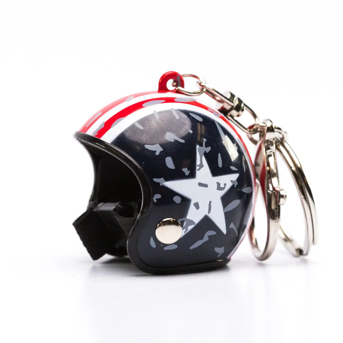 American Open Face Helmet - Keychain 1