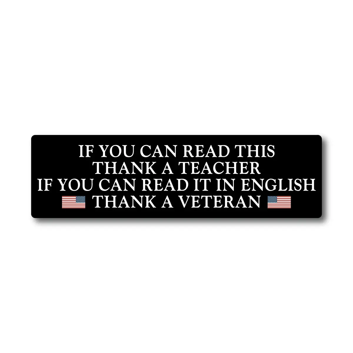 Thank A Veteran - Sticker 1