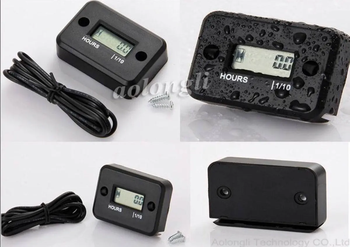 Waterproof Digital Hour Meter For Taotao Machines 1