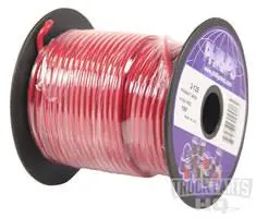 2-125 Wire 14Ga Red 100' 1