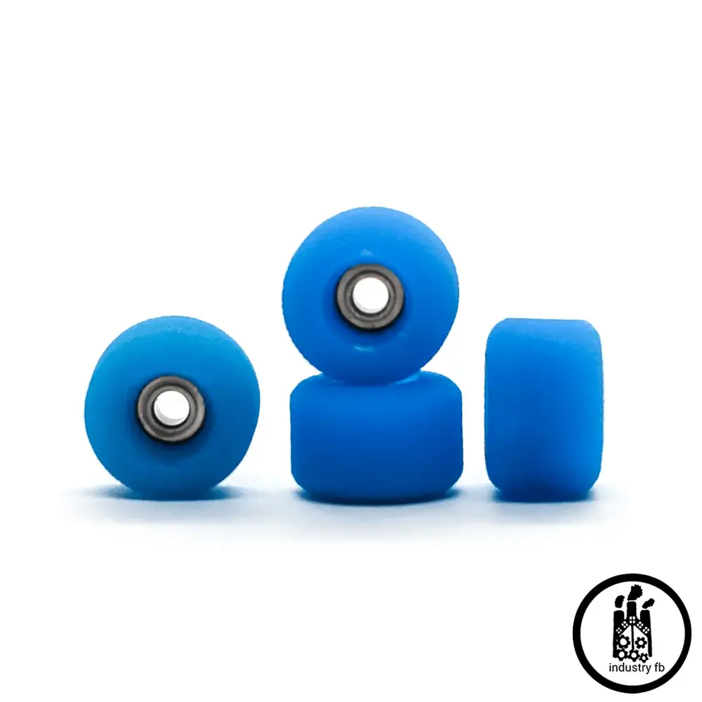 Industry Blue Recycled Fingerboard Wheels 1