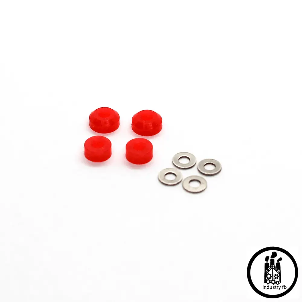 Industry Red Bushings 40 Shore A 1