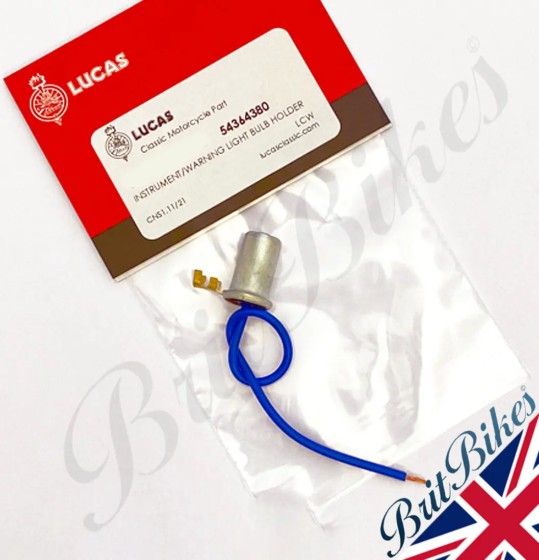 Genuine Lucas Classic Instrument Warning Light Bulb Holder 54364380 1