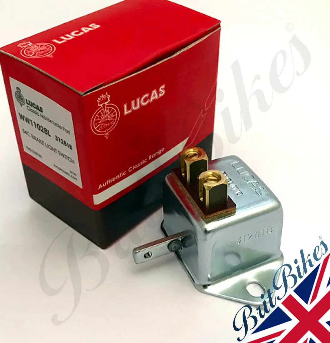 Genuine Lucas Classic 54C Brake Light Switch 31281B Ajs Ariel Bsa Bantam 19-1106 1