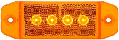 Mcl76abp Marker/Clearance Lights With Reflex Led 1