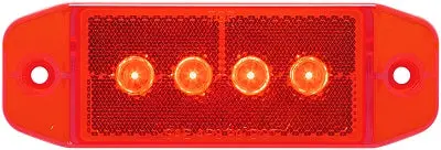 Mcl76r Marker/Clearance Lights With Reflex Led 1