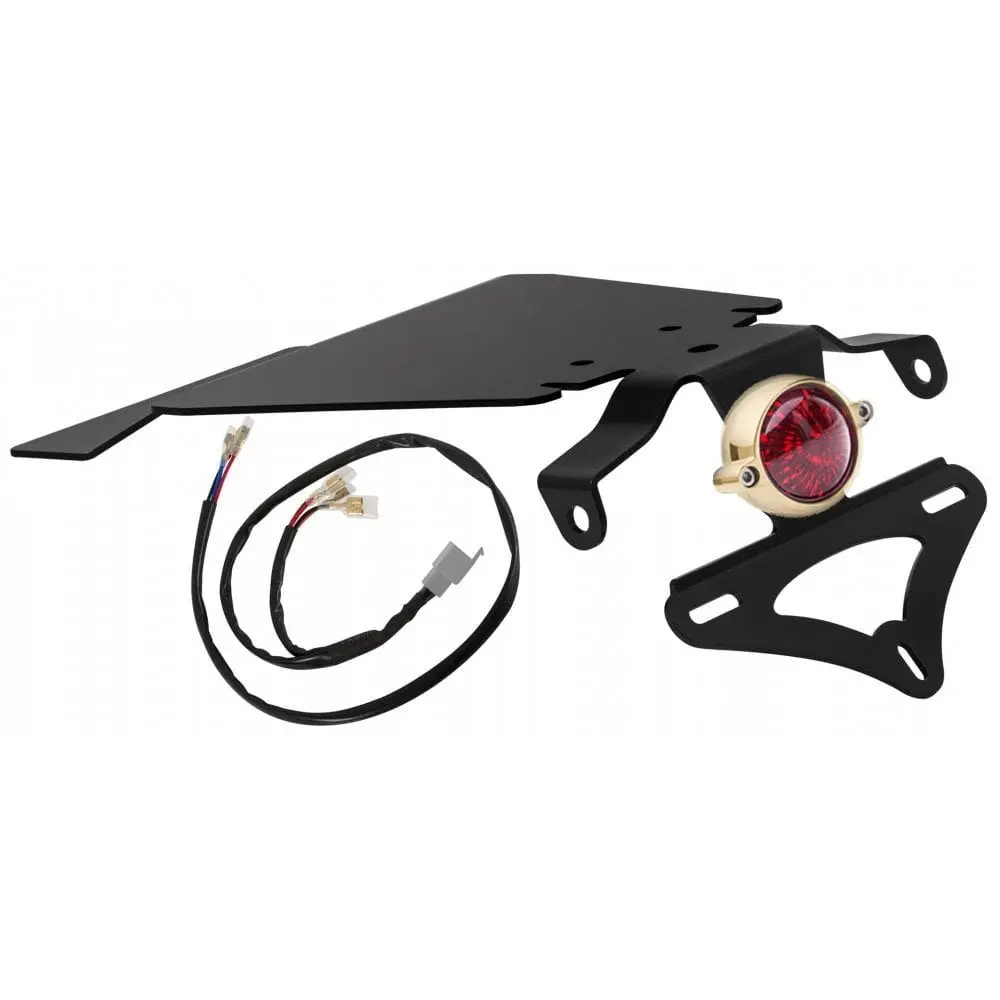 Motone Eldorado Led Light Brass Tail Tidy Kit Bonneville T100 Scrambler Thruxton 1