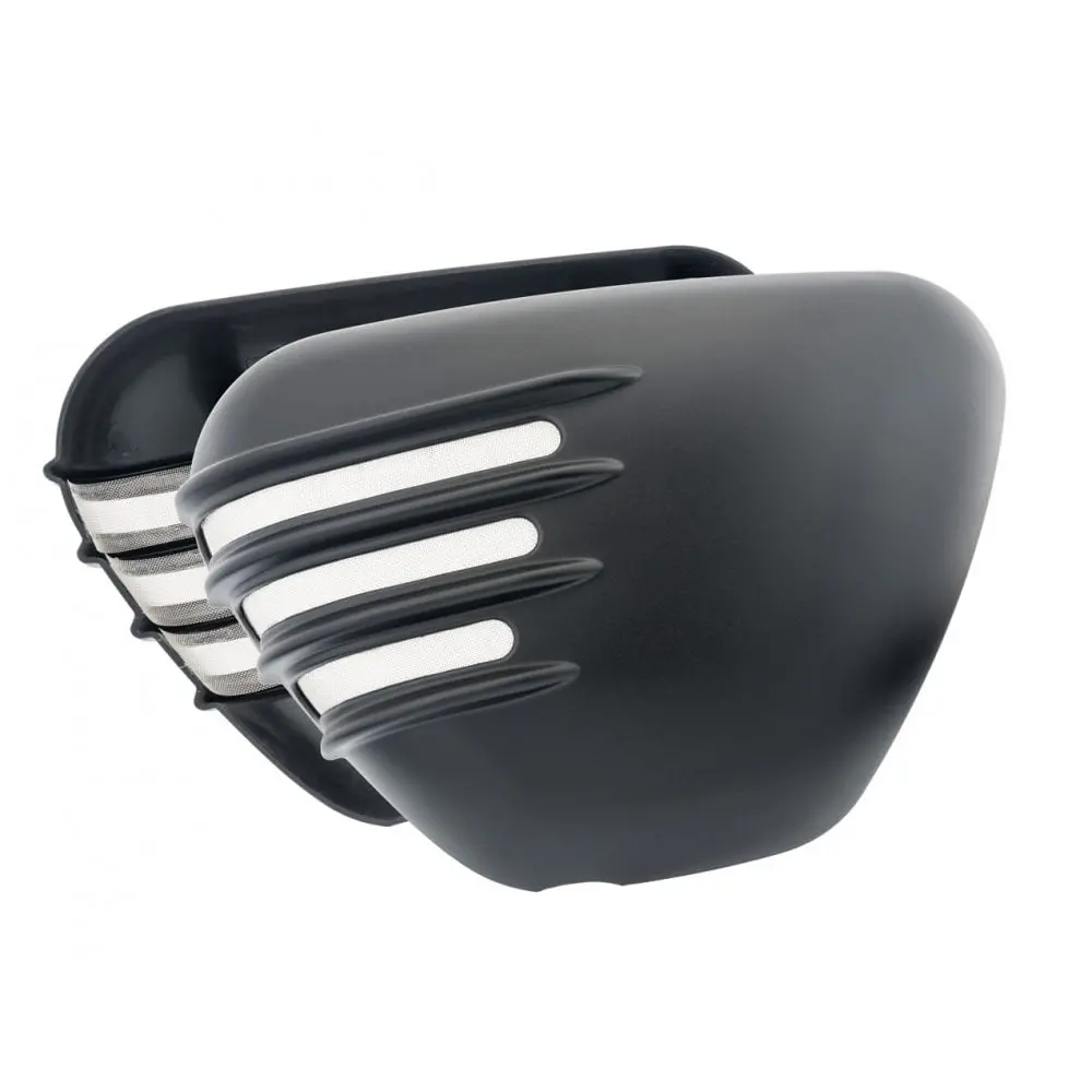 Motone Triumph Street Twin Cup - Custom Ribbed Side Panels - Matte Black 1
