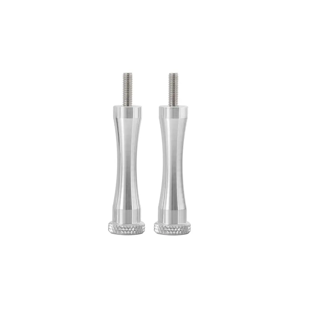 Motone Xl Quick Release Aluminium Seat Bolts Polished Triumph Bonneville Etc 2
