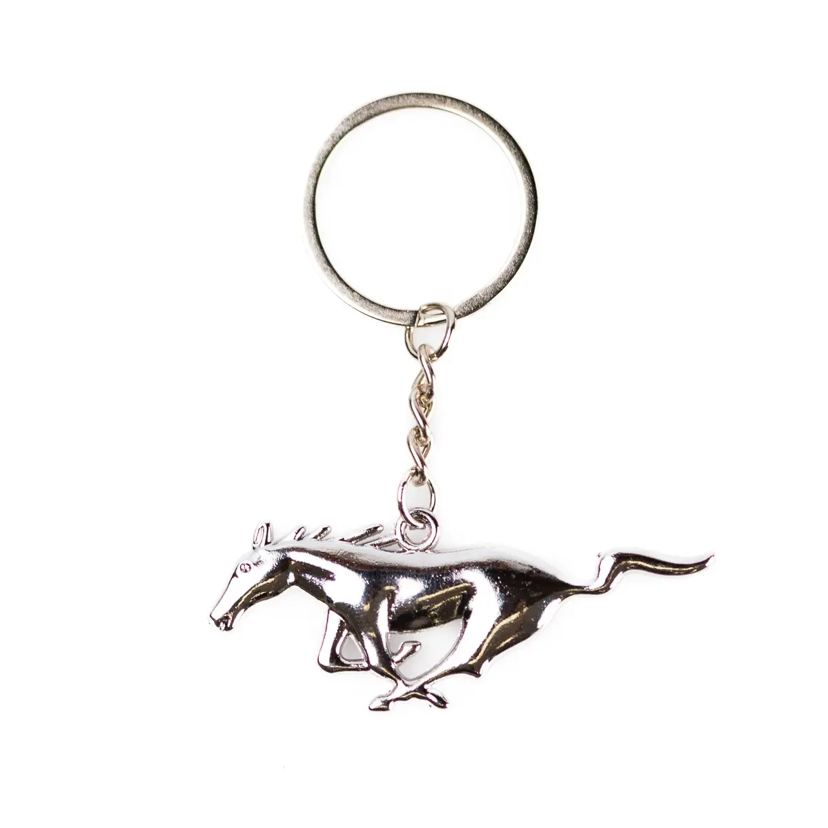 Mustang Chrome Keychain 1