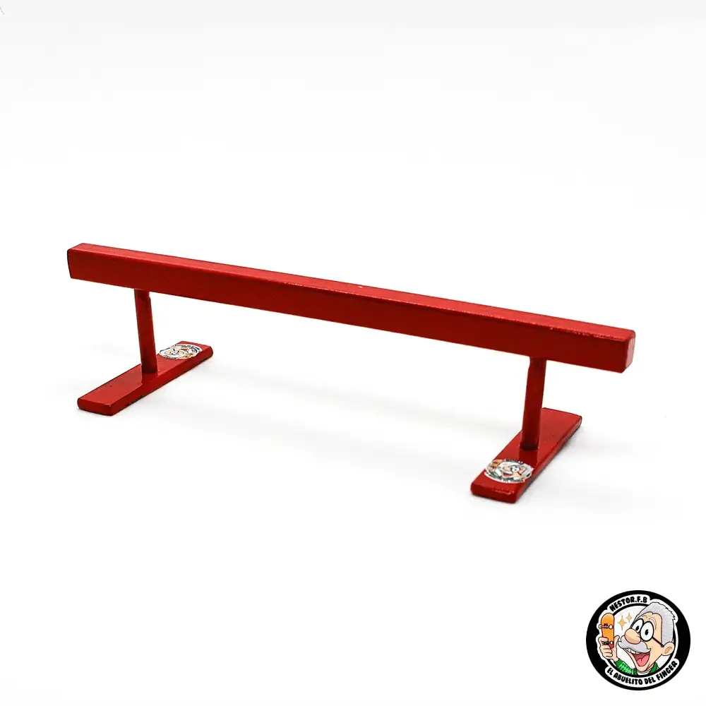 Nestor Fb Red Square Fingerboard Rail 1