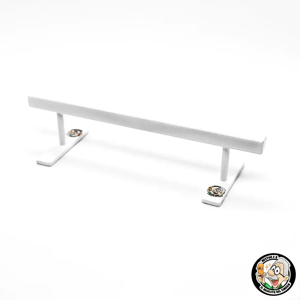 Nestor Fb White Square Fingerboard Rail 1