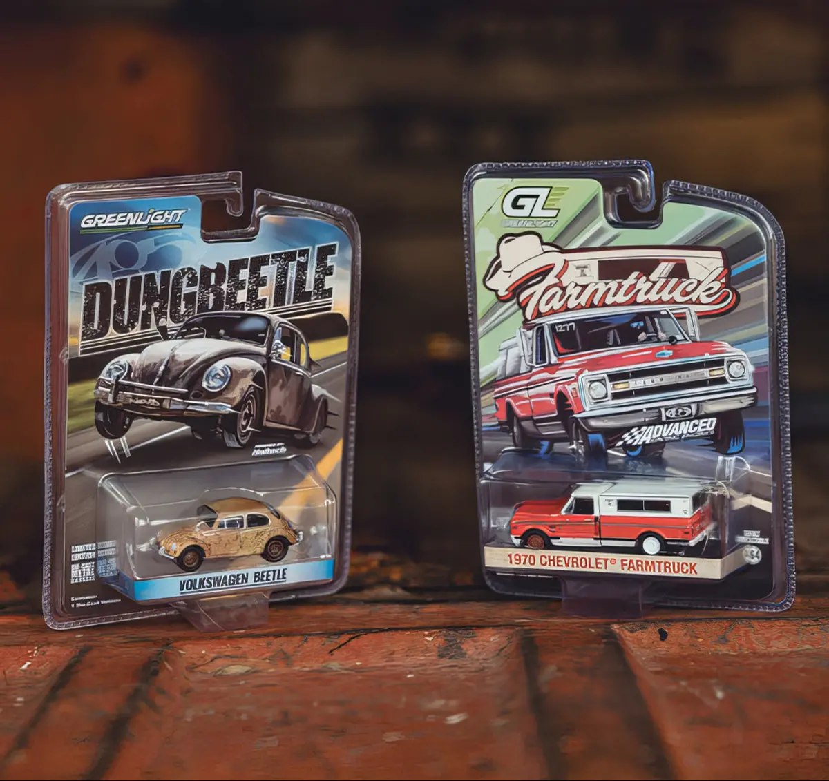 Farmtruck And Dung Beetle - Combo Pack - 1/64Th Scale Diecast Back In Stock!! 2
