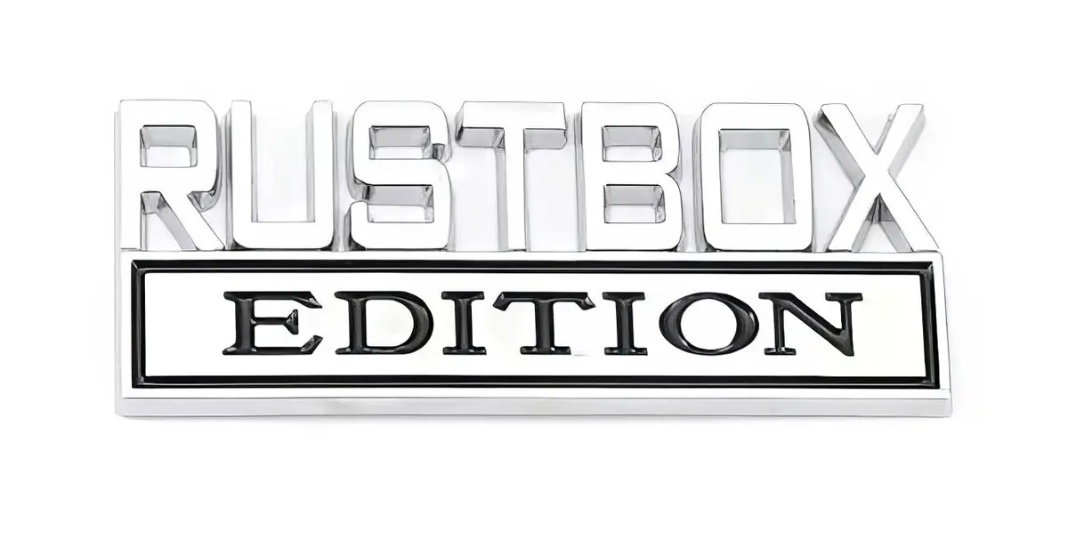 Rustbox Edition - Vehicle Badge 1