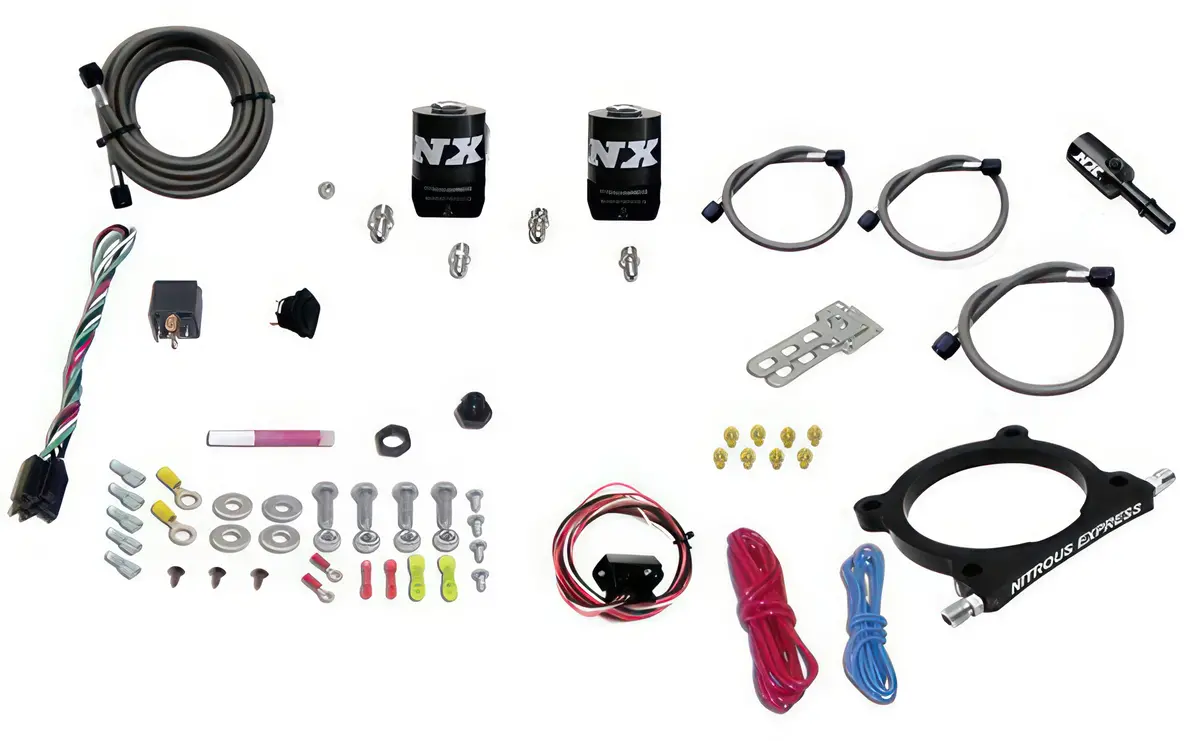 Nitrous Express - 5.0L Coyote And 7.3L Godzilla Plate High Output System (50-250Hp) No Bottle 1