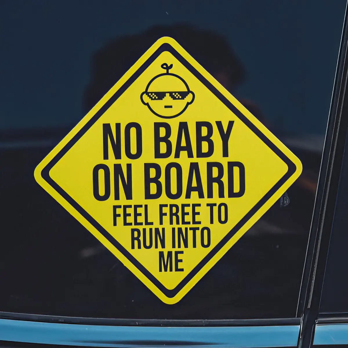 No Baby On Board - Sticker 1