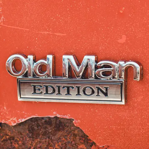 Old Man Edition Vehicle Badge 1