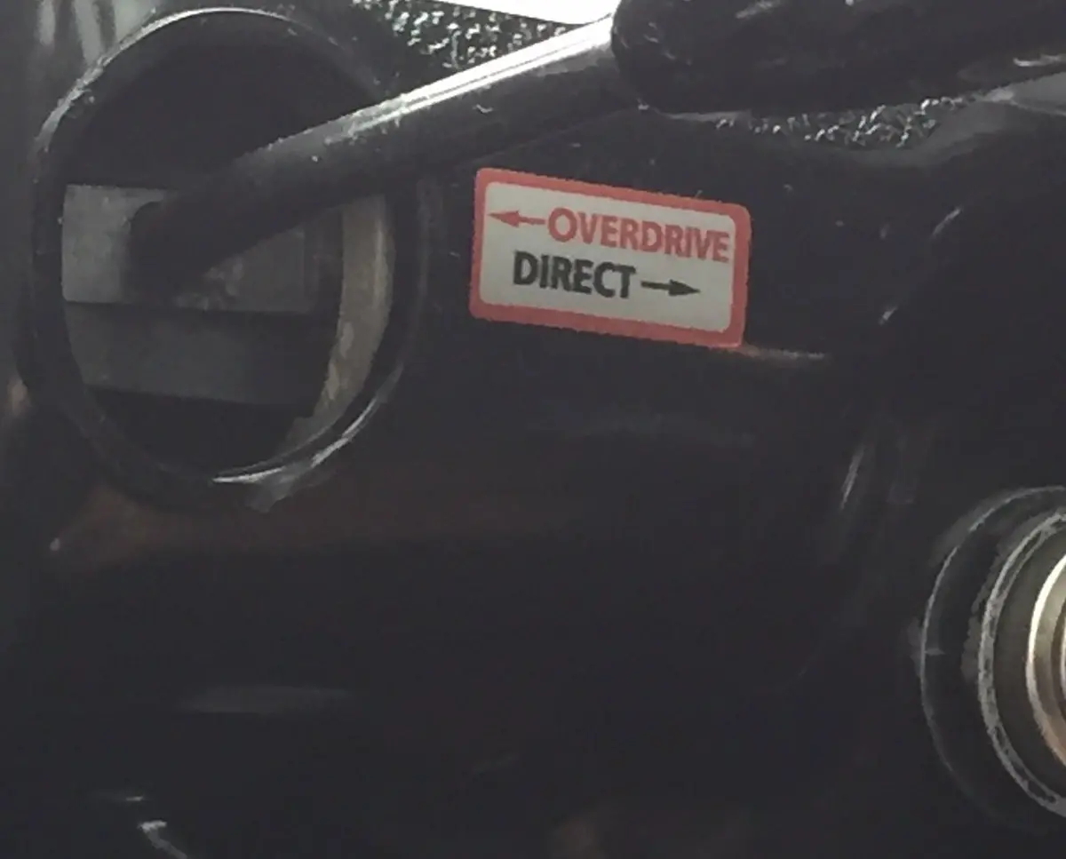 Mgb/Mgc O/D Label 2