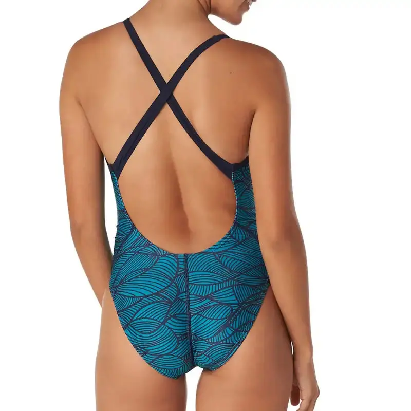 Speedo Women's Print Relay Back Swimsuit 2