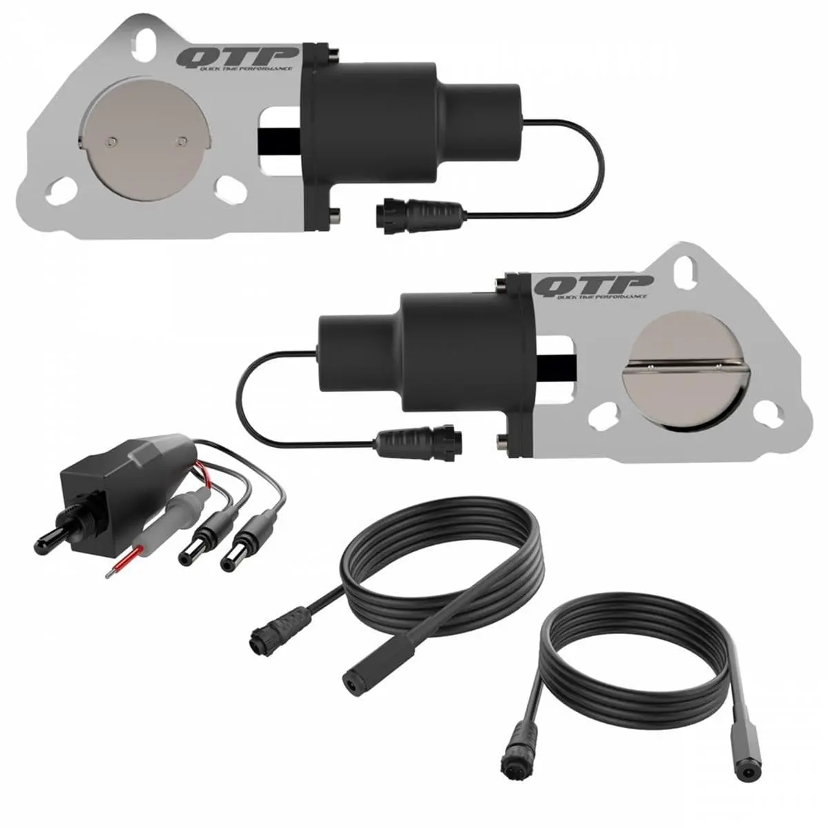 Quick Time Qtec50Diyt0 Electric Exhaust Cutout System – Diy-Friendly 5-Inch Kit 1