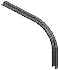 Door Track Horizontal 2" 1