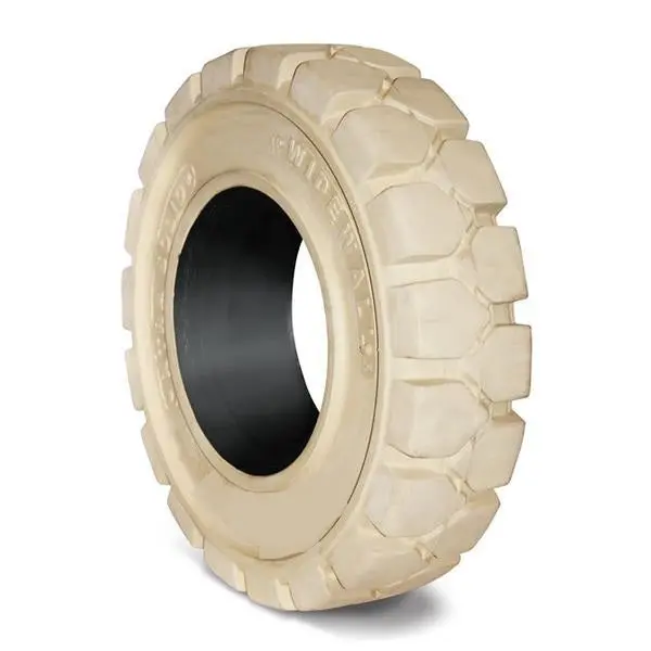 Solid Resilient Forklift Tires 6.00X9 - 4.0" Rim Width-(600940) 2