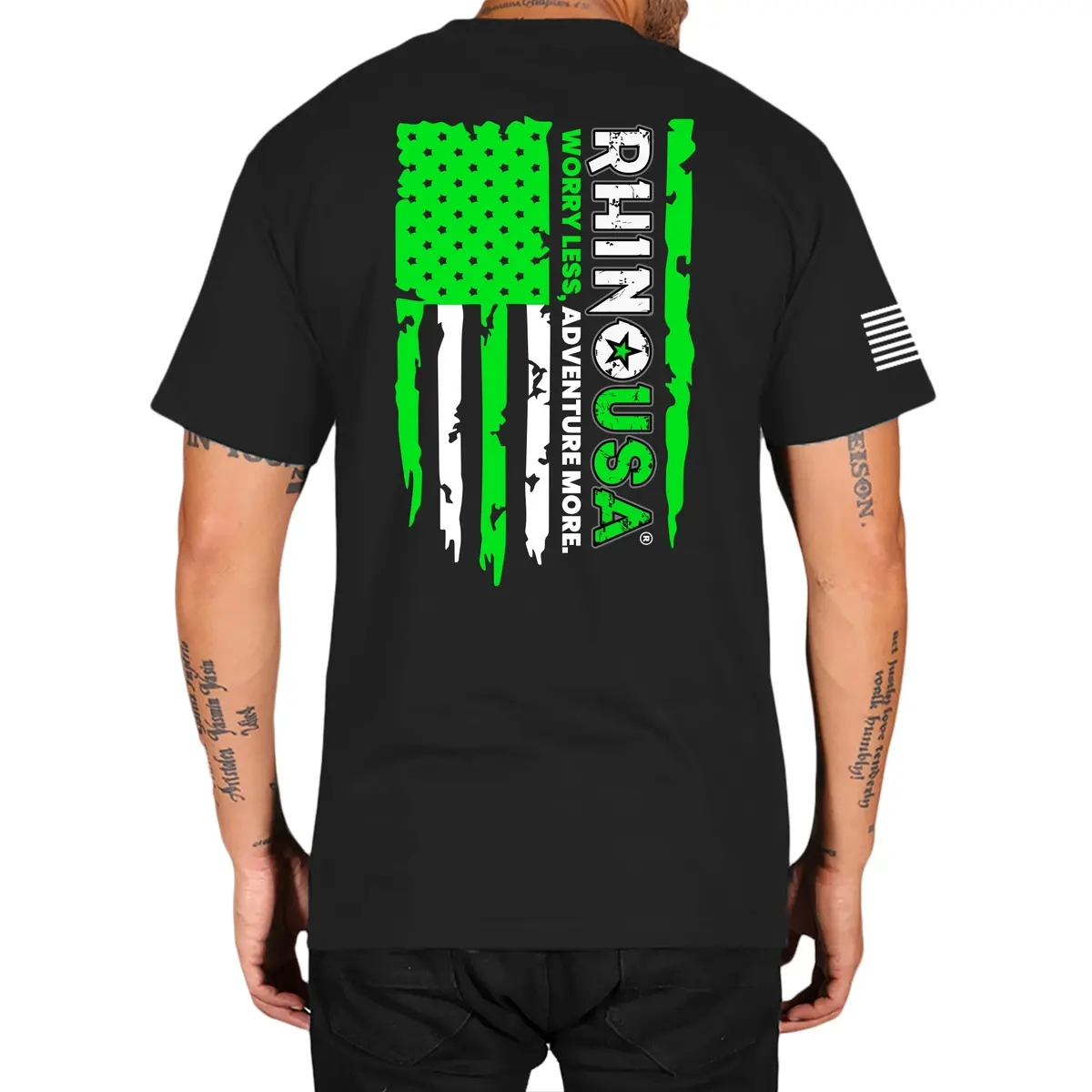 "Rhino Flag" Premium T-Shirt 1