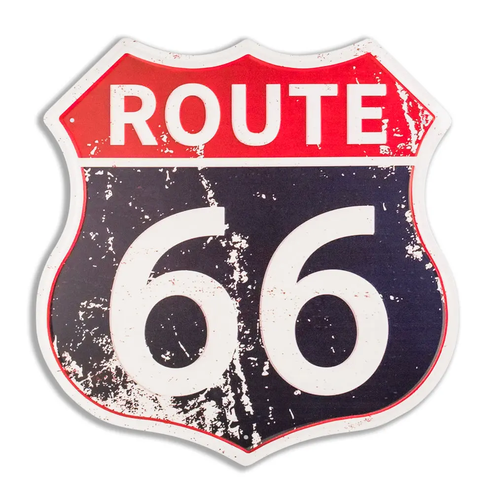 Route 66 Metal Sign 1