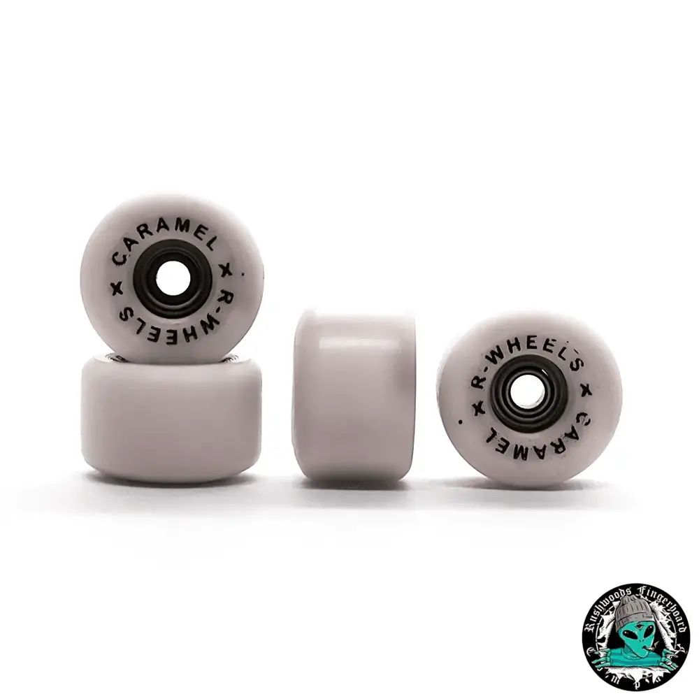 Rushwoods Black Letters Bowl Se Fingerboard Wheels 1