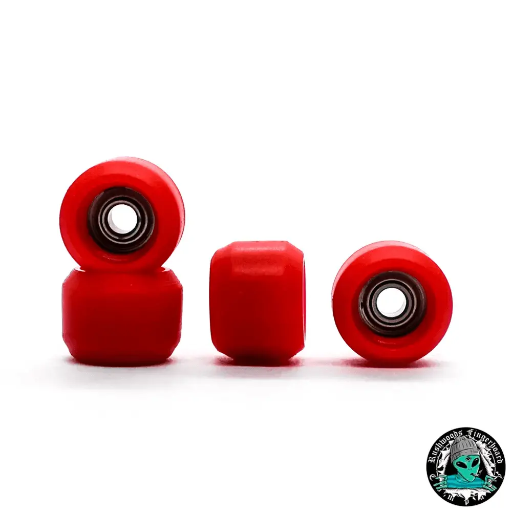 Rushwoods Red Mini Fingerboard Wheels 1