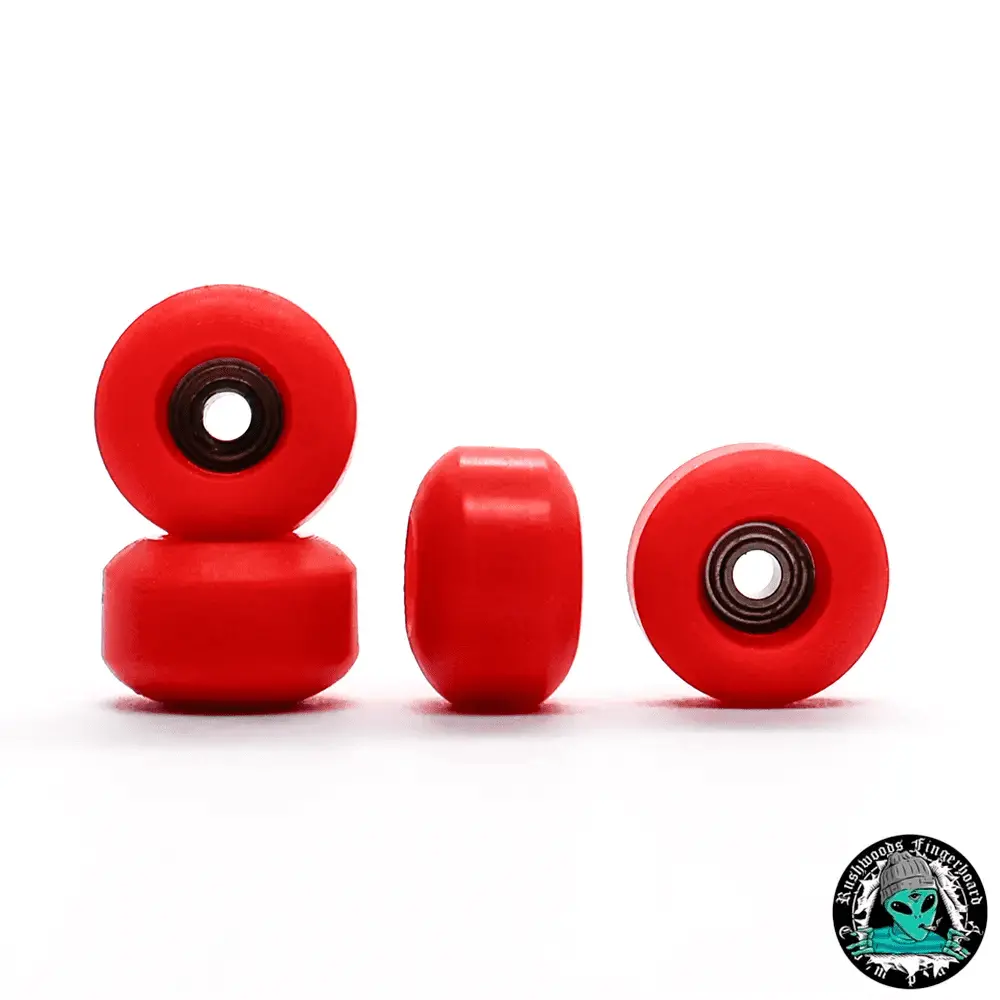 Rushwoods Red Street Fingerboard Wheels 1