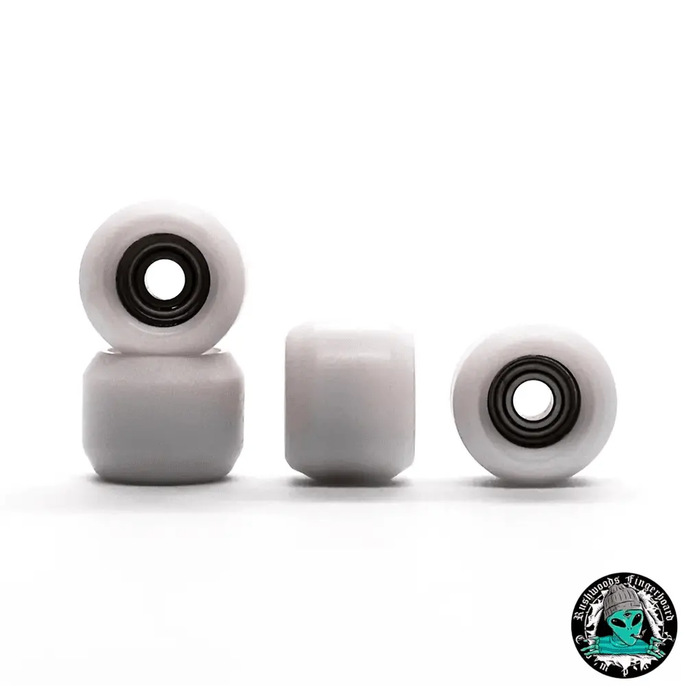 Rushwoods White Mini Fingerboard Wheels 1