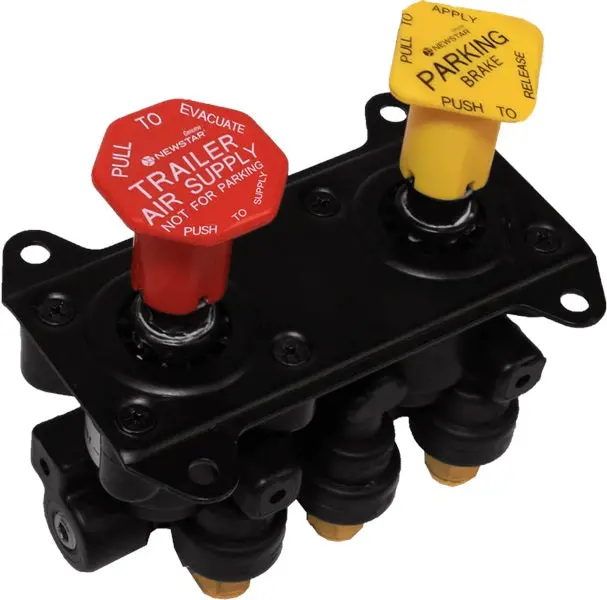 800257 Dash Push/Pull Valve 5 Port W/Pl 1