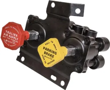 Kn-20619 Dash Push/Pull Valve 6 Port W/Pl 1