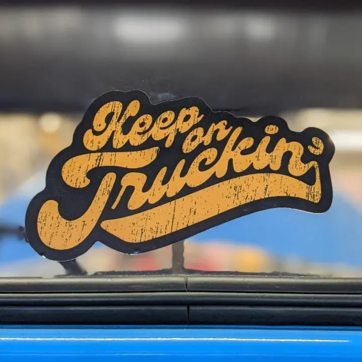Keep On Truckin' - Sticker 2