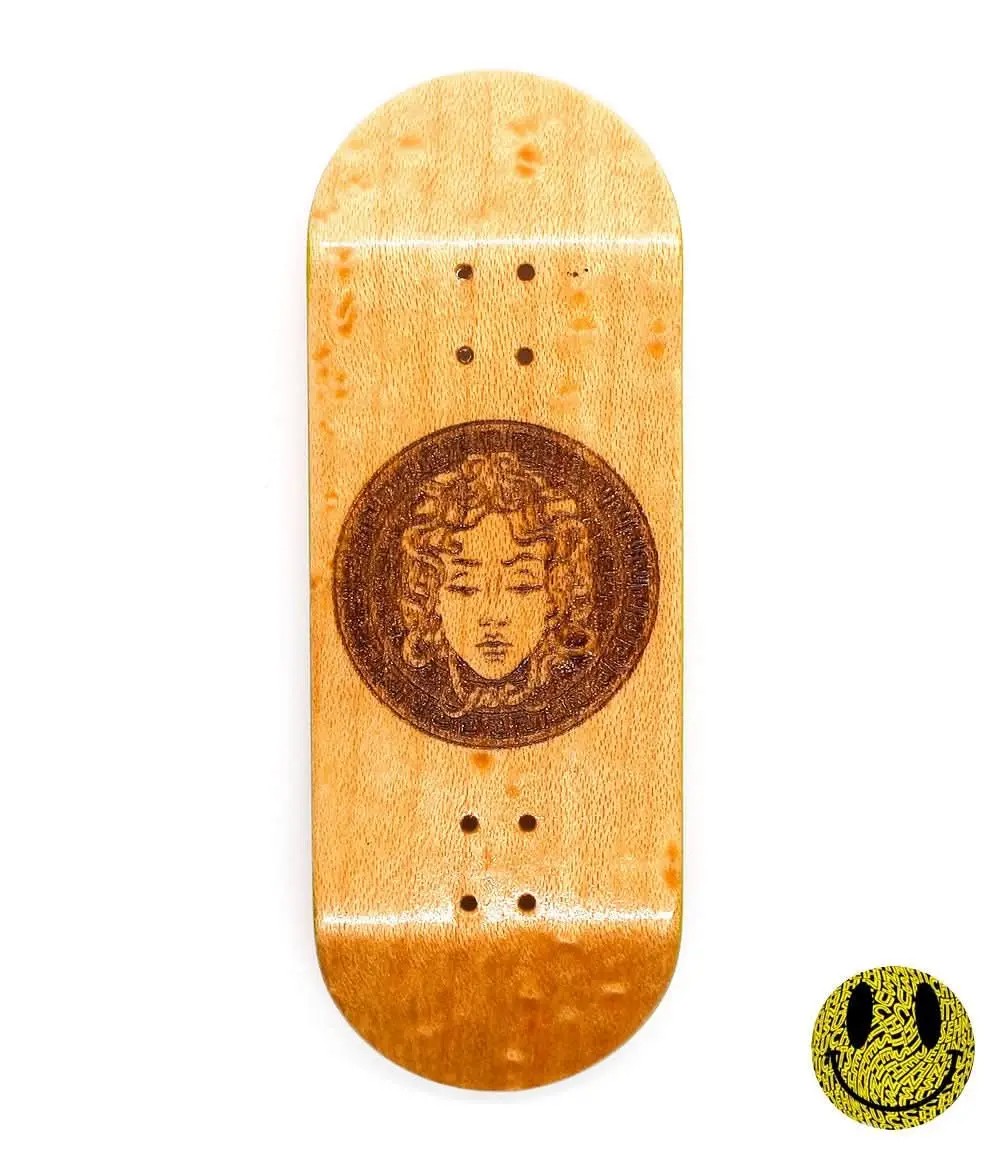 Sehnsucht Wood The Medusa Fingerboard Deck 34Mm 1