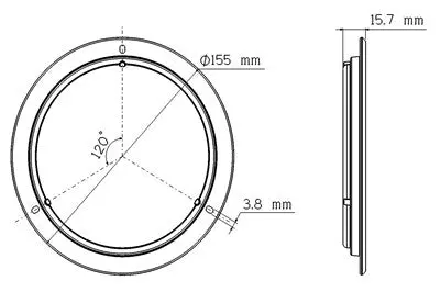 Ill21cbp Opti-Brite™ Led 6” Dome Light 2