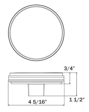 Stl55rbp High Count Led 4” Round Sealed Lights 2