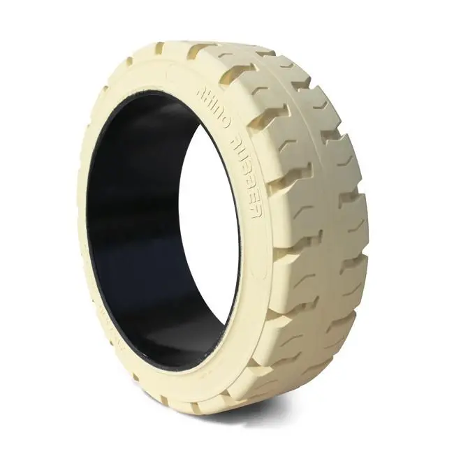 Solid Press On Airless Forklift Tires 28X12x22 (281222) 4
