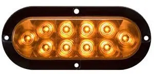 Stl78ab 6” Oval Sealed Led Lights For Surface Mount 1