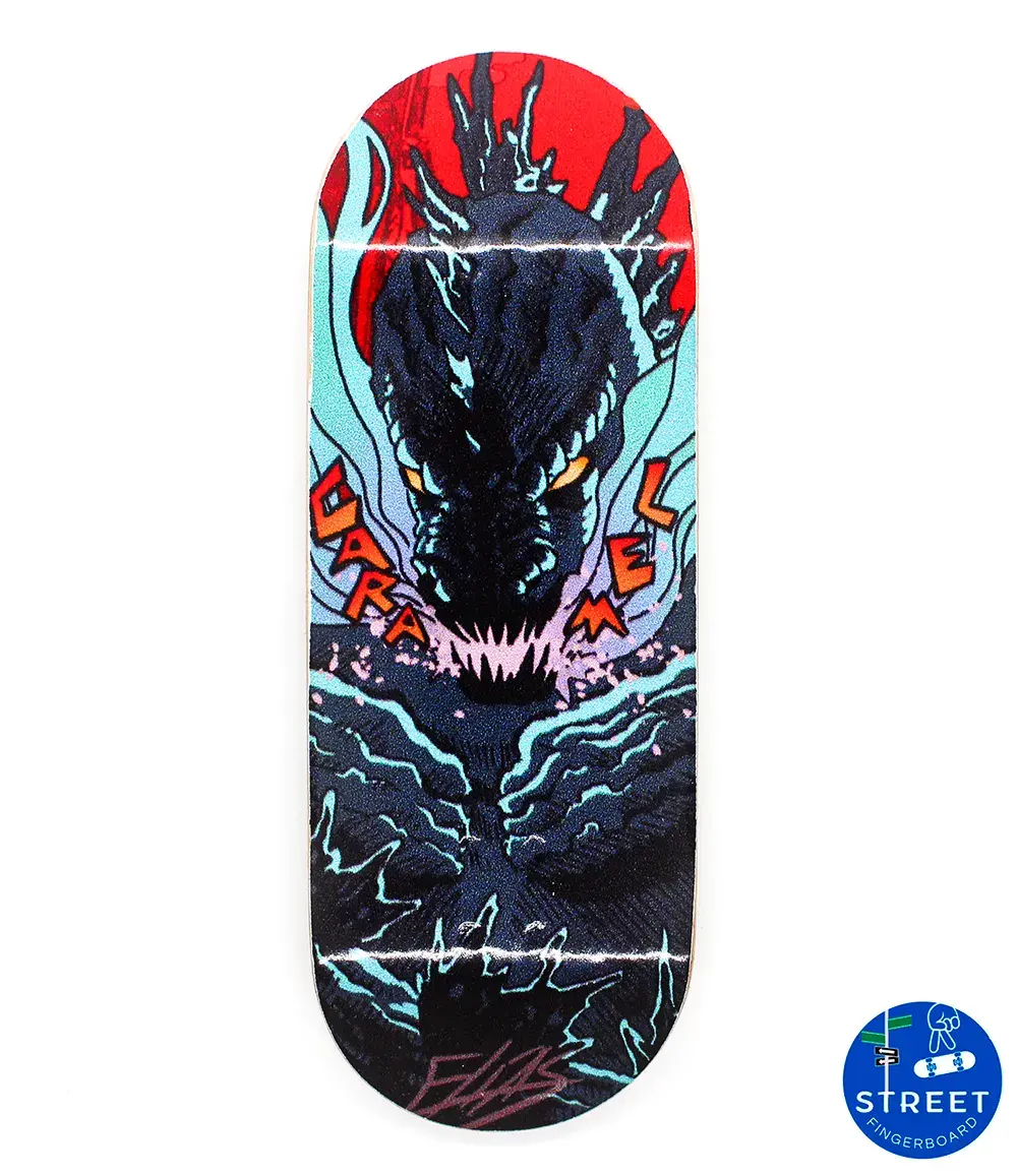 Street X Caramel Godzilla Fingerboard Deck 34.5Mm 1