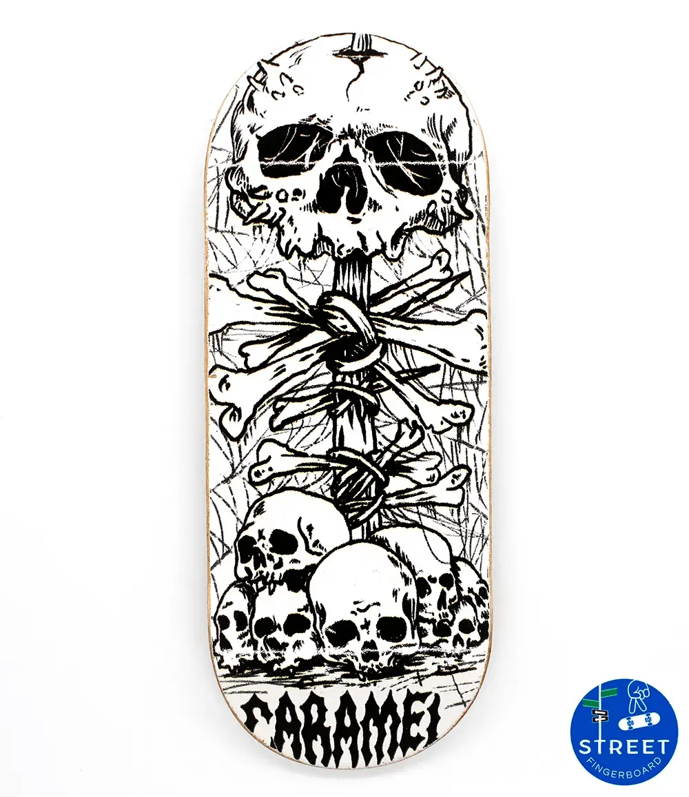 Street X Caramel Terror Fingerboard Deck 36Mm 1