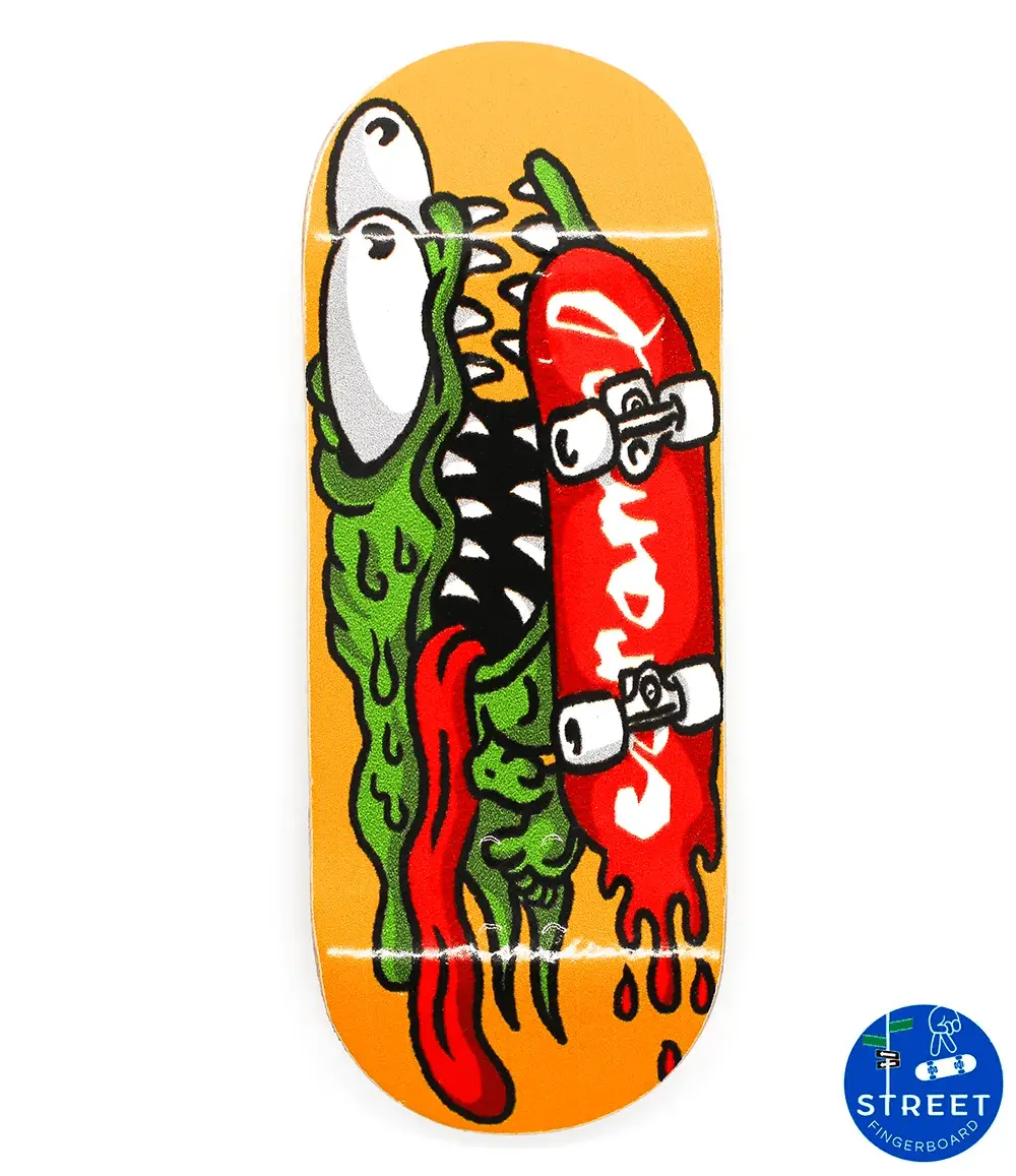 Street X Caramel Ugly Fingerboard Deck 36.5Mm 1